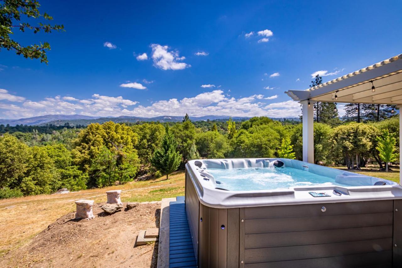 Villa Spectacular Views W/ Hot Tub/Bbq -Yosemite & Bass Lake Oakhurst Exterior foto